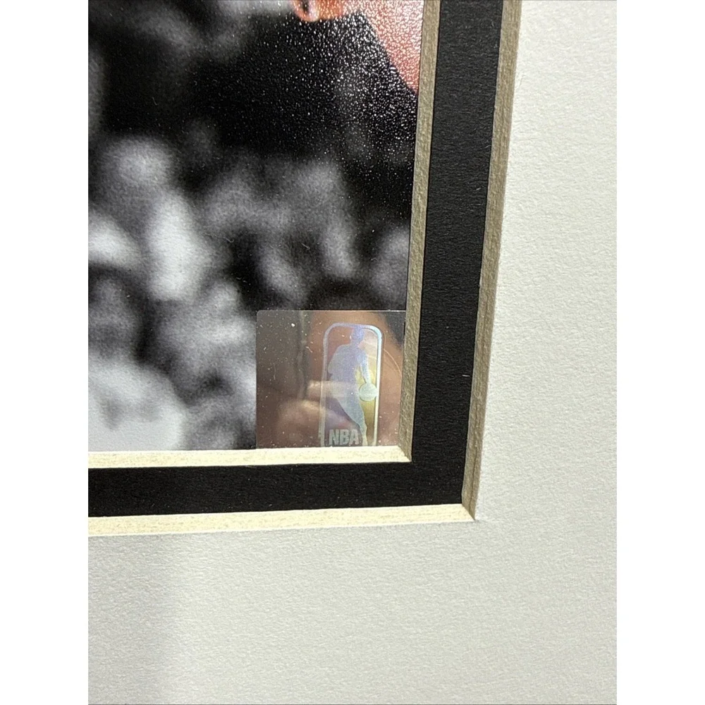 MICHAEL JORDAN Slam Dunk Action Matted Print  CHICAGO BULLS